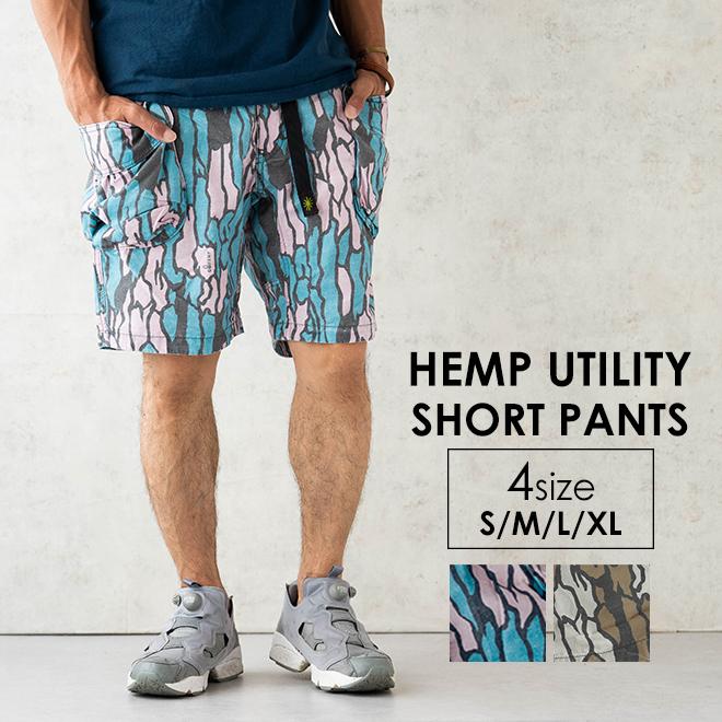 GOHEMP（ゴーヘンプ） HEMP UTILITY SHORTS ヘンプ ユーティリティ