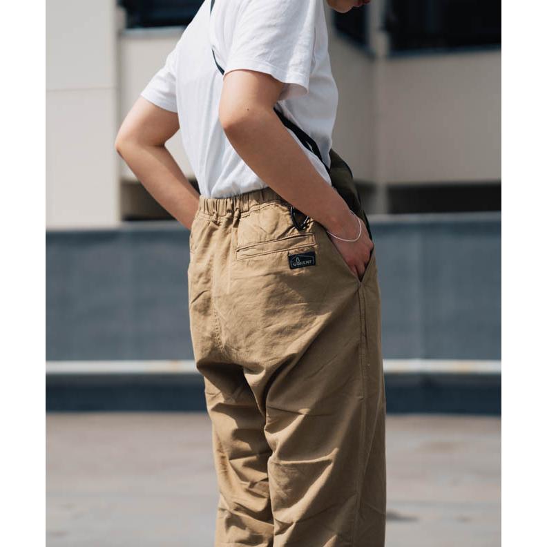 GOHEMP（ゴーヘンプ） HEMP UTILITY BASIC PANTS ブラック ブラウン グ