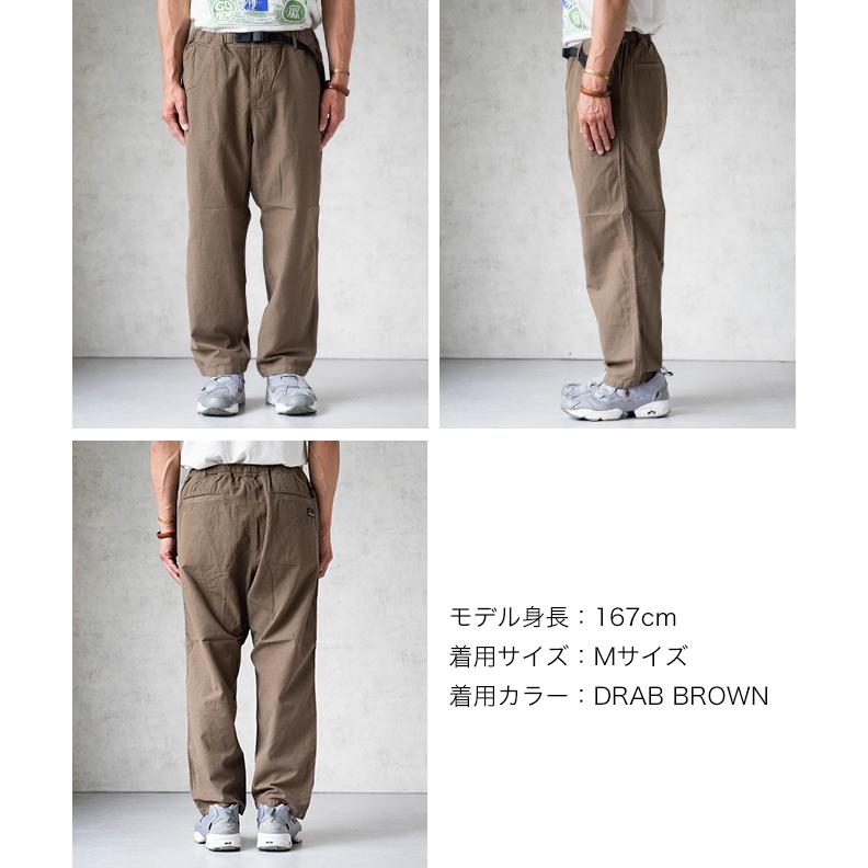 GOHEMP（ゴーヘンプ） HEMP UTILITY BASIC PANTS ブラック ブラウン グ