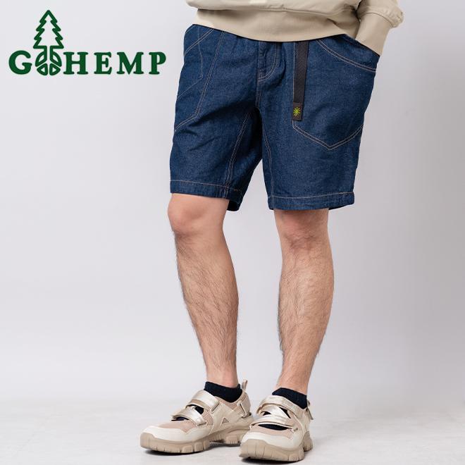 GOHEMP（ゴーヘンプ） TRAVELER EASY SHORTS デニムパンツ ハーフ