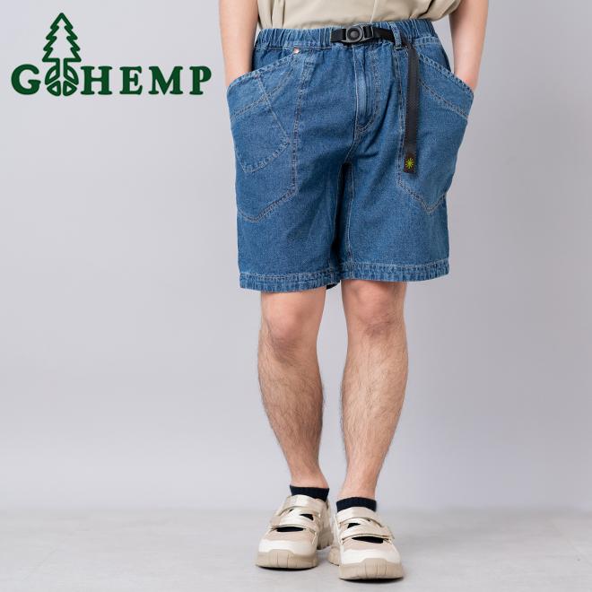 GOHEMP（ゴーヘンプ） TRAVELER EASY SHORTS デニムパンツ ハーフ