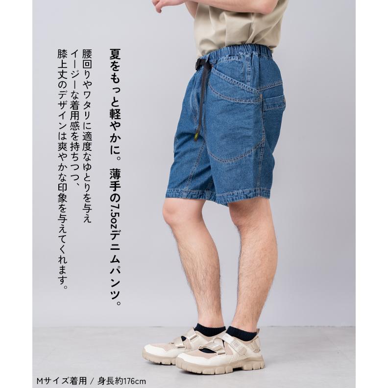 GOHEMP（ゴーヘンプ） TRAVELER EASY SHORTS デニムパンツ ハーフ