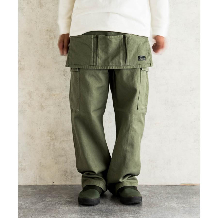 GOHEMP（ゴーヘンプ） GO HEMP MIGHTY 6P PANTS with MULTI APRON