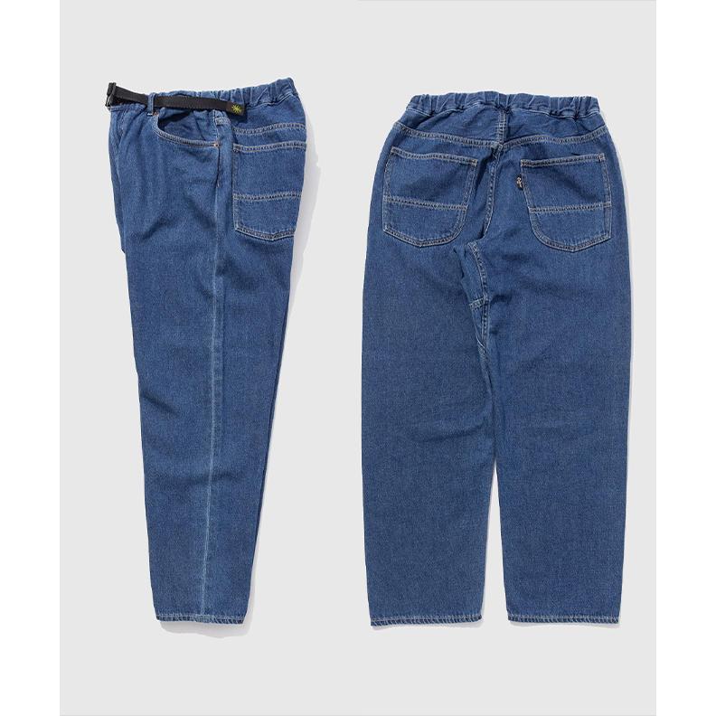 GOHEMP（ゴーヘンプ） デニム パンツ ユーズドウォッシュ EASY 5POCKET
