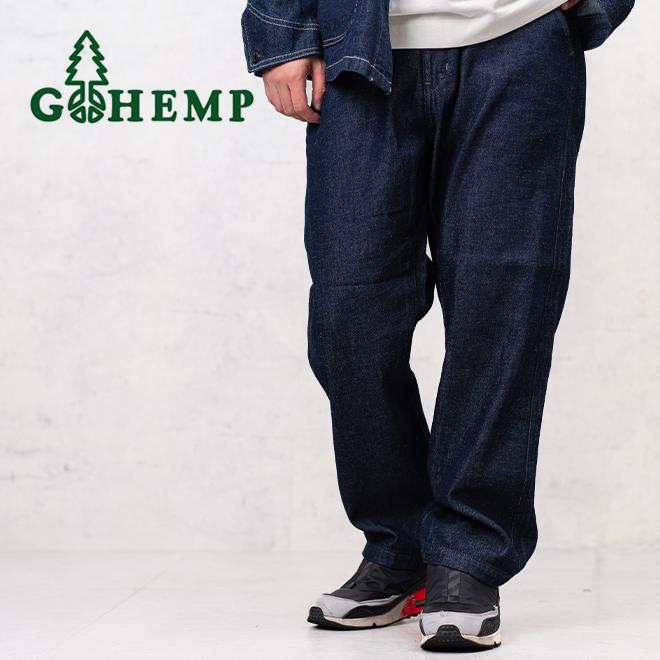 GOHEMP（ゴーヘンプ） EASY STRAIGHT PANTS onewash ワンウォッシュ
