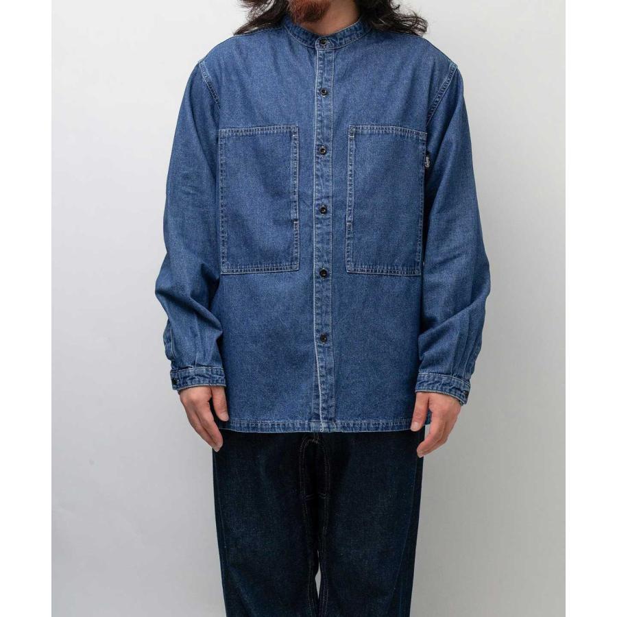 GOHEMP（ゴーヘンプ） WORK'N NO COLLAR SHIRTS メンズ レディース