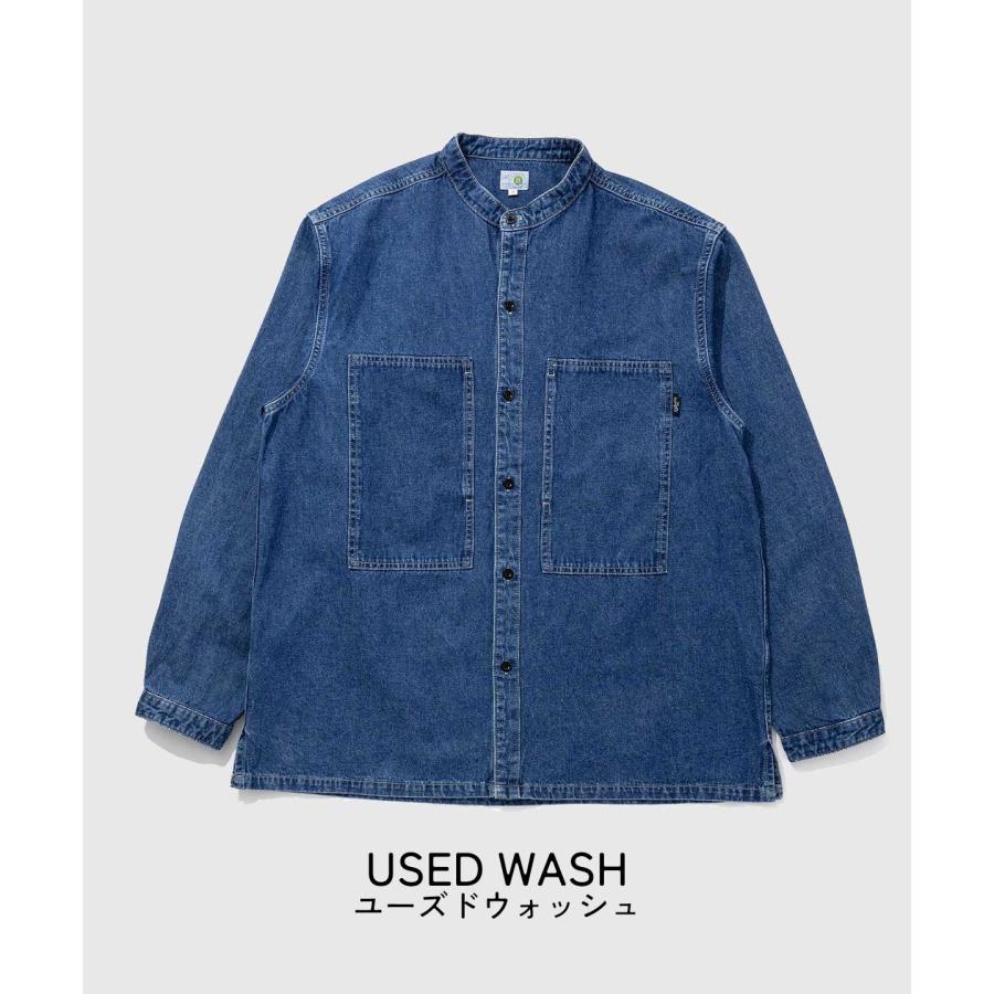 GOHEMP（ゴーヘンプ） WORK'N NO COLLAR SHIRTS メンズ レディース
