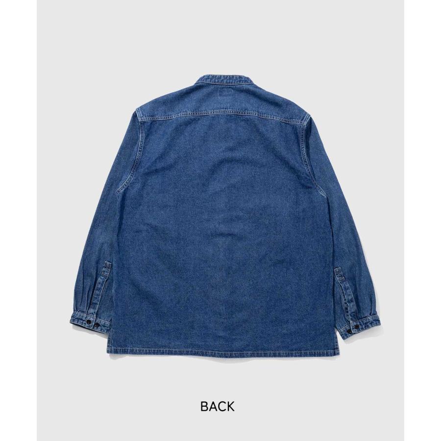 GOHEMP（ゴーヘンプ） WORK'N NO COLLAR SHIRTS メンズ レディース