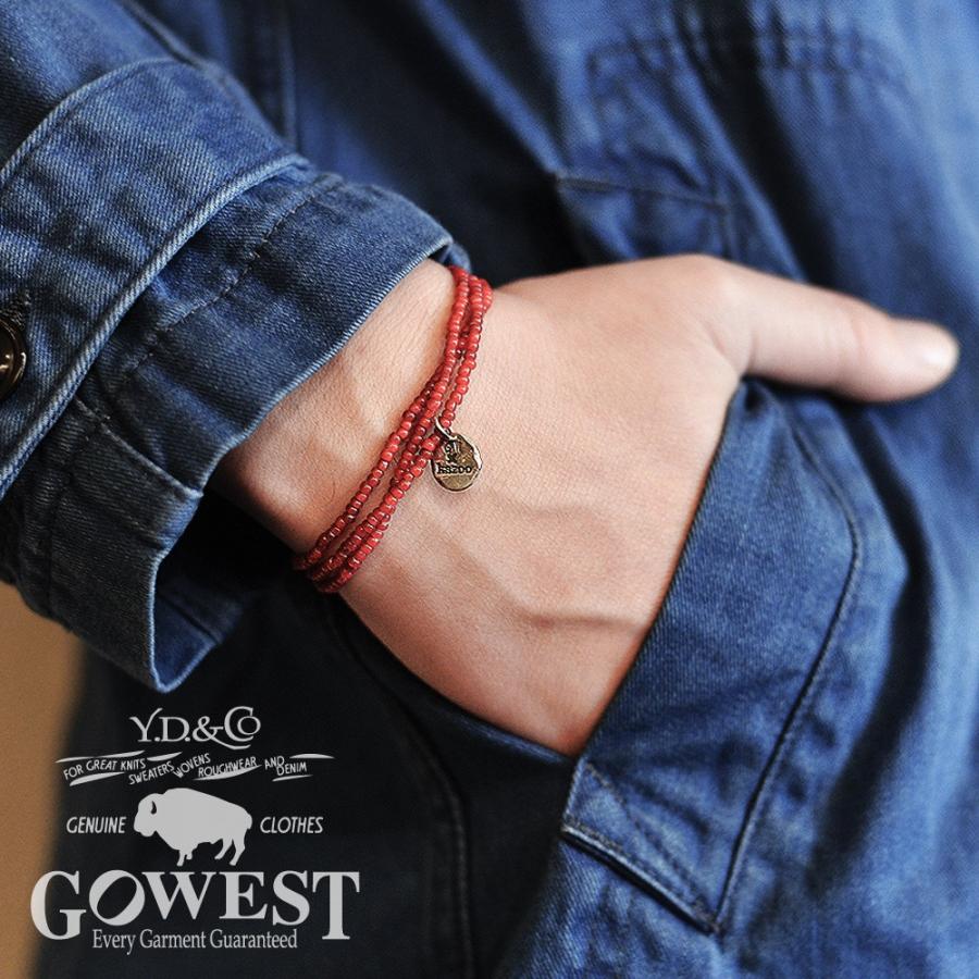 ブレスレット、ネックレス2WAY GOWEST（ゴーウエスト） GOWEST×Kazoo アンティークビーズ 2way
