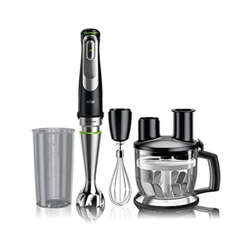 ブラウン マルチクイック 9 ハンドブレンダー 1台7役 Nakuyustoreのブラウン ハンドブレンダー マルチクイック Nakuyustore つぶす 混ぜる 泡立てる きざむ スライス せん切り こねる 離乳食対応 ブラック 楽天ランキング1位