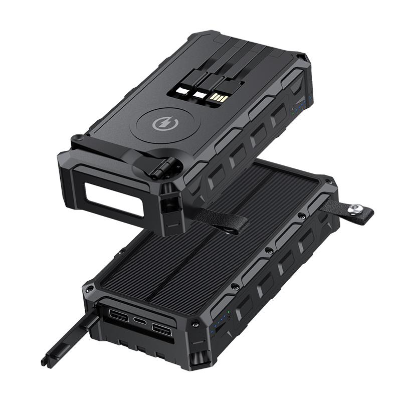 ソーラーモバイルバッテリー 20000mAh ソーラー充電器 手回し ソーラーモバイルバッテリー 20000mAh ソーラー充電器 手回し