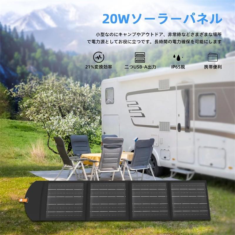 Philips（フィリップス） 20Wソーラーパネル 折りたたみ式ソーラ