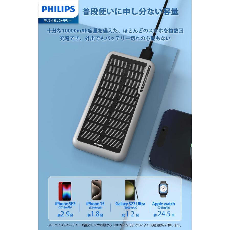 Philips Philips(フィリップス)【ソーラー モバイルバッテリー