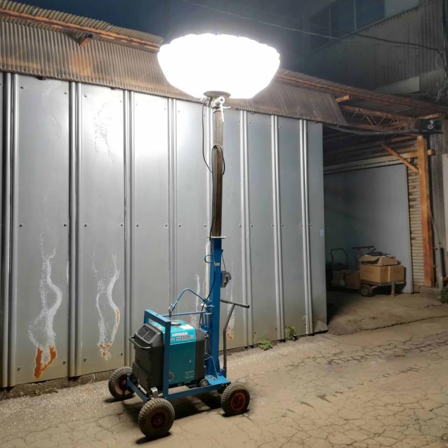 バルーン投光機(テラスター仕様)1000w + 発電機 HP2800sv バルーン投光機(テラスター仕様)1000w + 発電機 HP2800sv