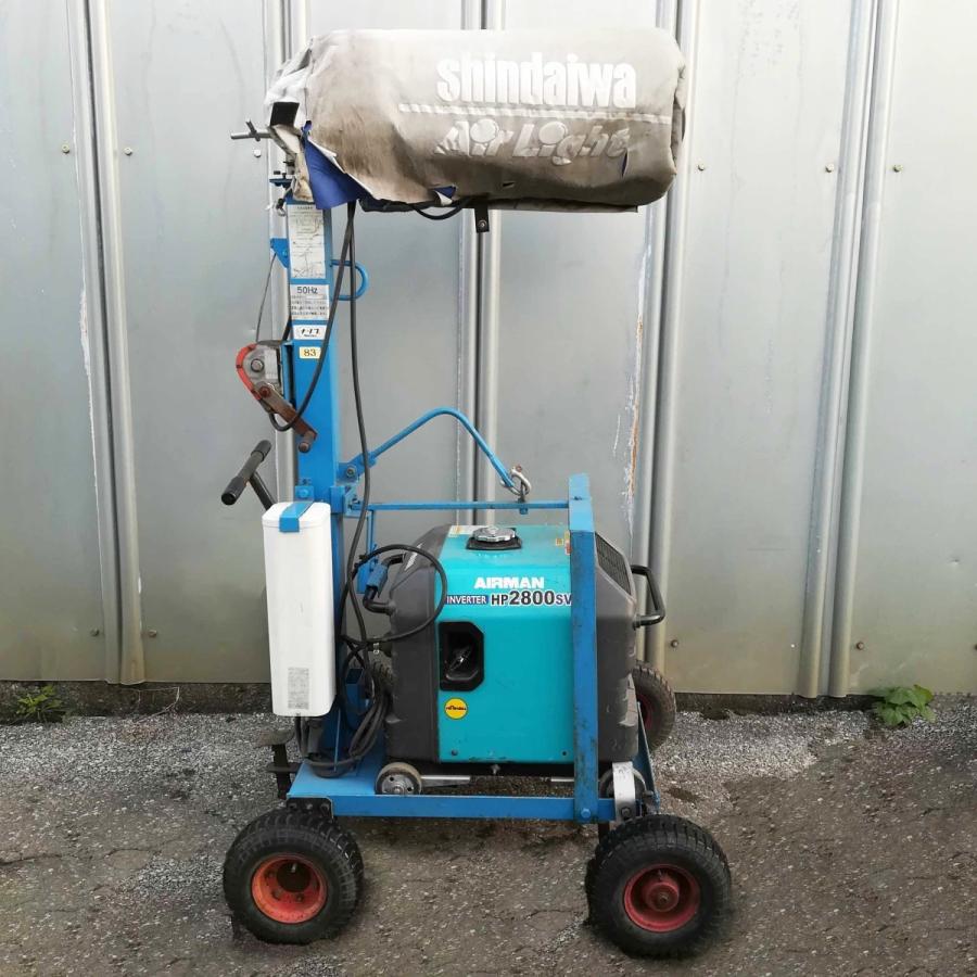 バルーン投光機(テラスター仕様)1000w + 発電機 HP2800sv バルーン投光機(テラスター仕様)1000w + 発電機 HP2800sv