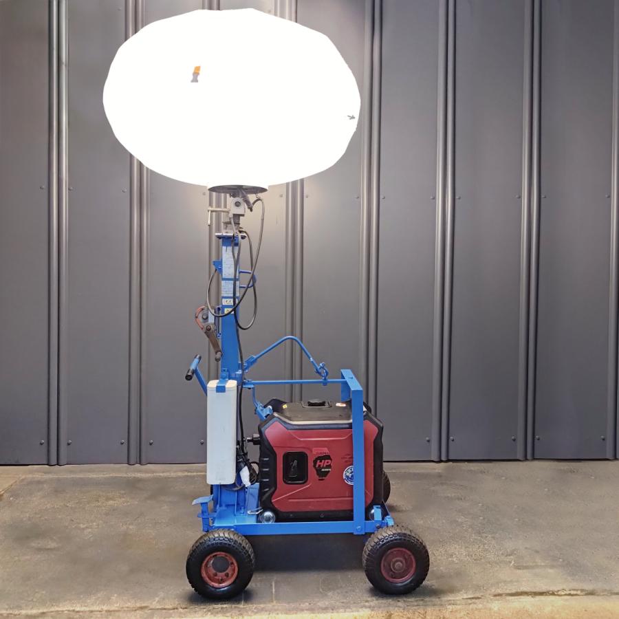 セット売り】バルーンライト 投光器 テラスター仕様 ＋ 発電機 【中古