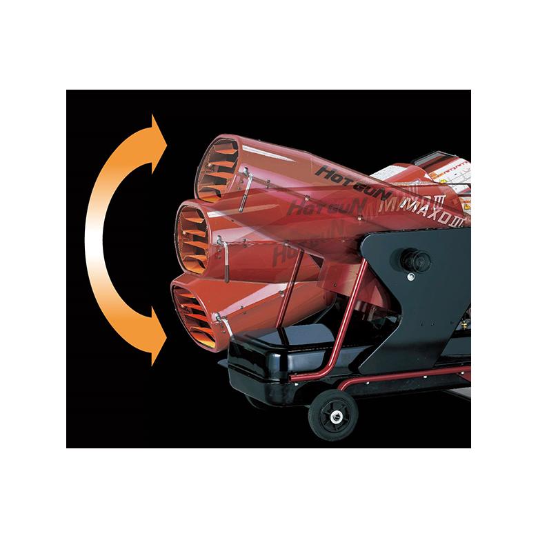【未使用品】静岡製機　ジェットヒーター　HOTGUN MAXD3 HOTGUN（ホットガン）HGMAXDIII | HOTGUNシリーズ | 熱風式ヒーター
