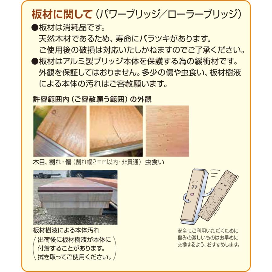 アルミブリッジ 日軽 パワーブリッジ NPW05-18 5トン 木張り アルミブリッジ 日軽 パワーブリッジ NPW05-18 5トン 木張り