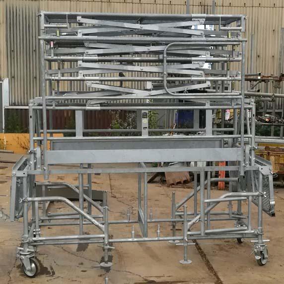 昇降式移動足場 日鉄建材 アップスター US-42SR 高所作業台 移動 昇降式移動足場 日鉄建材 アップスター US-42SR 高所作業台 移動