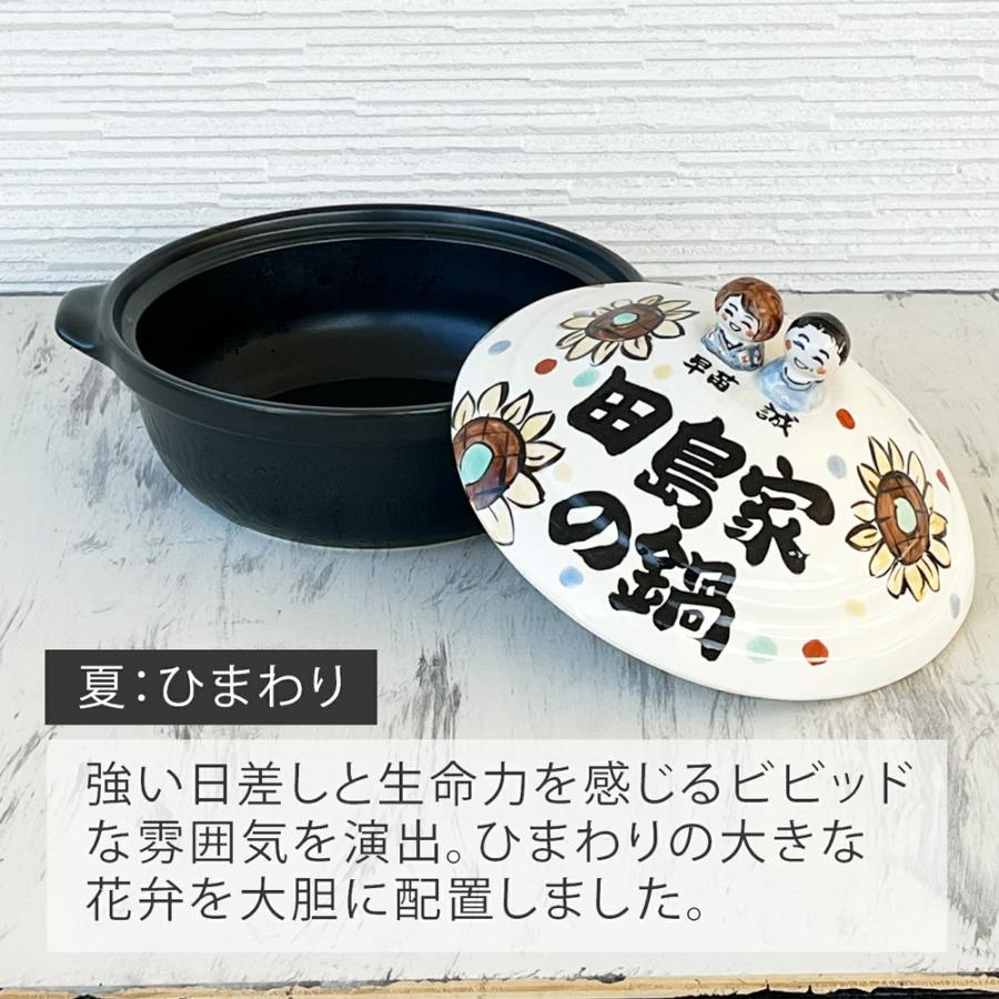 結婚祝い 新築祝い プレゼント 名入れ 似顔絵 春夏秋冬 立体ゆるかわ