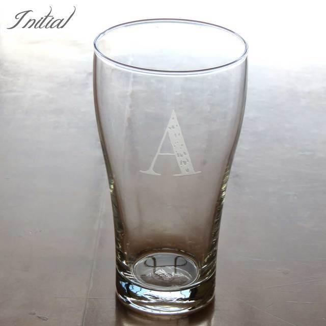 結婚祝い 名入れ プレゼント 焼酎グラス お酒 ガラスコップ おしゃれ イニシャルアルファベット ビア グラス 送料無料 新生活 敬老の日 Sb080 名入れプレゼントショップ夕立窯 通販 Yahoo ショッピング