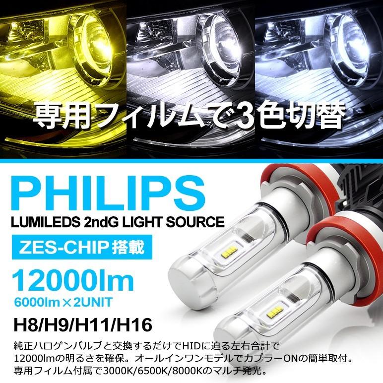 Rk系 Rk1 Rk2 Rk5 Rk6 前期 後期 ステップワゴン スパーダ含む Led フォグランプ コンバージョン H11 50w フィリップス Zesチップ搭載 3000k 6500k 8000k 50w Ph H8 Rk Nami E Shop 通販 Yahoo ショッピング
