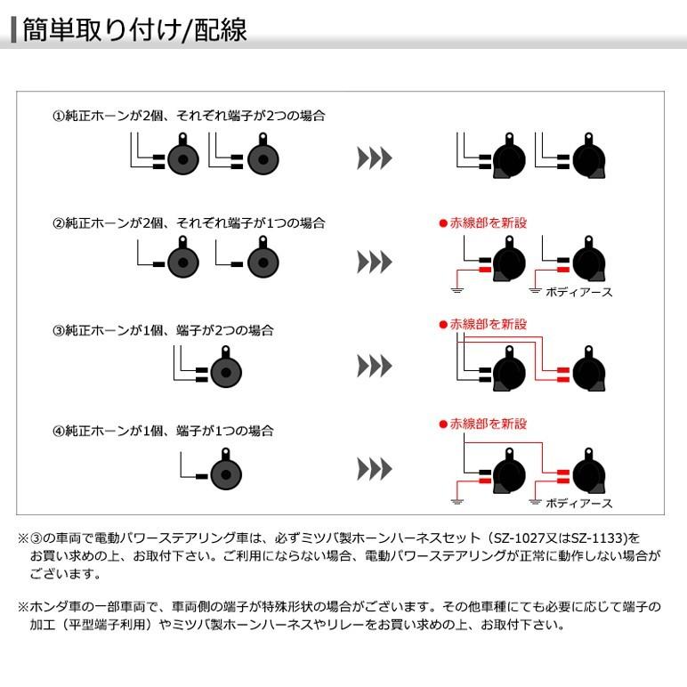 Rk系 Rk1 Rk2 Rk5 Rk6 前期 後期 ステップワゴン スパーダ含む ユーロタイプ ダブルサウンド ホーン クラクション レクサスサウンド 高音500hz 低音400hz 105db Horn 1 Rk Nami E Shop 通販 Yahoo ショッピング