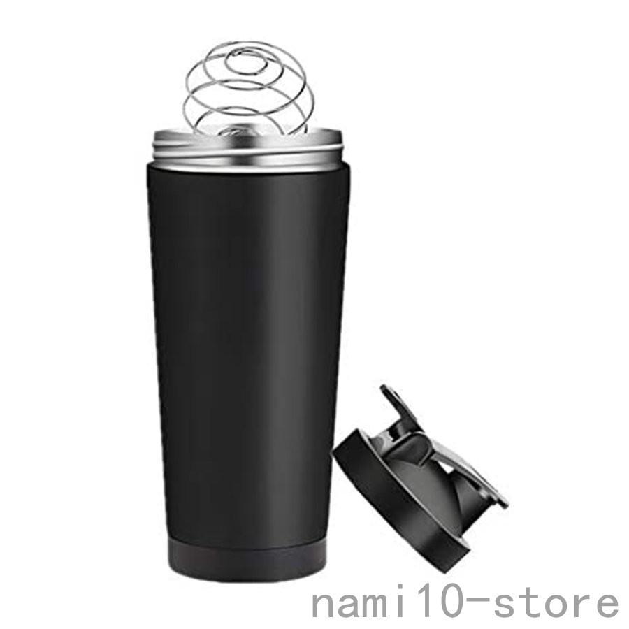 真空断熱 タンブラー ふた おしゃれ ステンレス シェーカーボトル プロテイン 携帯 ボール泡立てつけ 7ml 水筒 おしゃれ コップ付け Naimei Nami 通販 Yahoo ショッピング