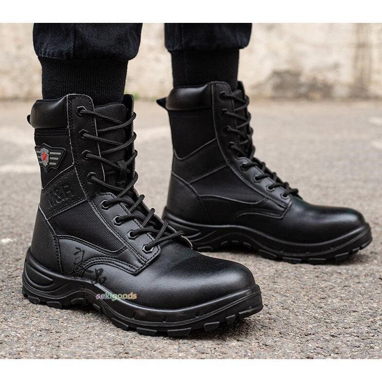 可愛いクリスマスツリーやギフトが 安全靴ハイカットメンズ登山靴安全靴両用おしゃれ