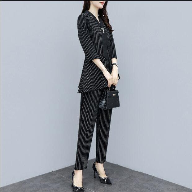 スーツ レディース 40代 50代 60代 Ol おしゃれ パンツスーツ 上品 入園式 卒業式 大きいサイズ 安い 洗える 通勤 黒 ２点セット 21年レディースファッション福袋特集 大きいサイズ