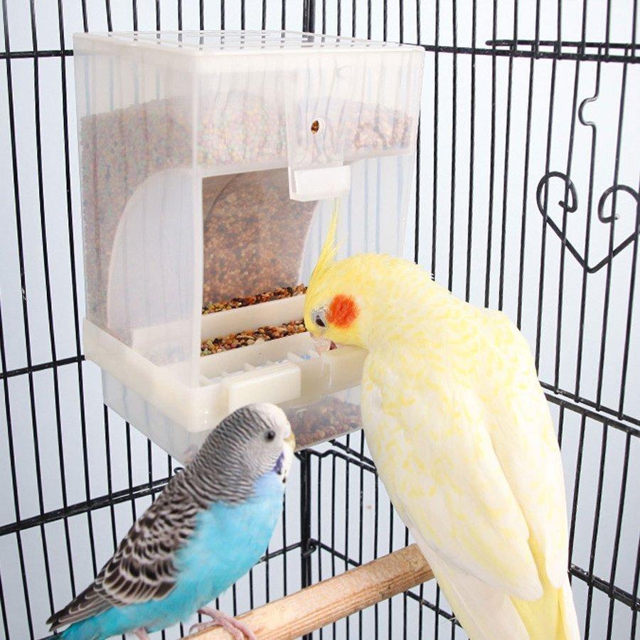 バードフィーダー 鳥 餌入れ 自動 小鳥 餌台 食器 インコ 自動給餌器 自動給水器 オウム 水入れ えさ入れ えさいれ 鳥の餌台 Nam222 0598 Naimei Nami 通販 Yahoo ショッピング