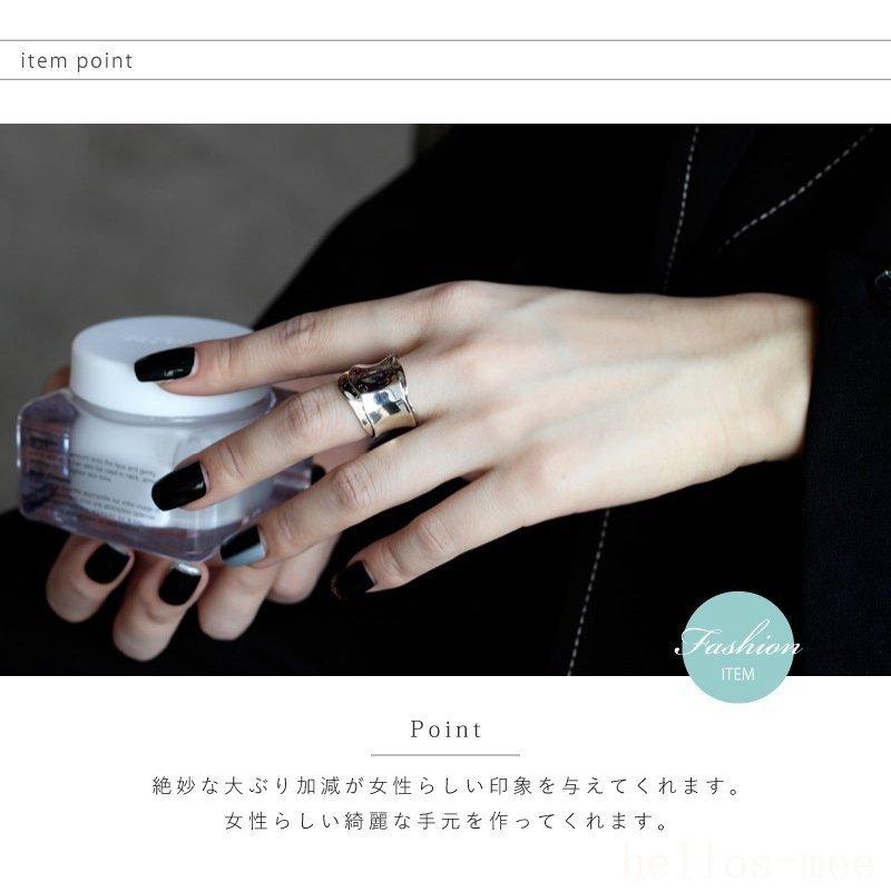 指輪シルバーリングレディース太め925サムリング人差し指親指デザインリング大ぶりシルバーs925アクセサリー Nam222 2340 Naimei Nami 通販 Yahoo ショッピング