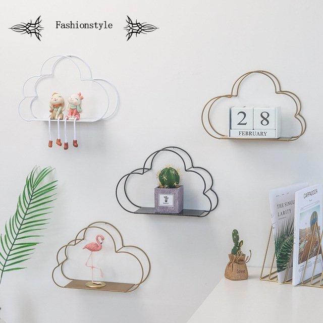 北欧風アイアン壁飾り雲 モダン芸術インテリアおしゃれ玄関 居間 子ども部屋 置物コレクション 壁掛けインテリア 壁棚ウォールシェルフ Nam415 Naimei Nami 通販 Yahoo ショッピング