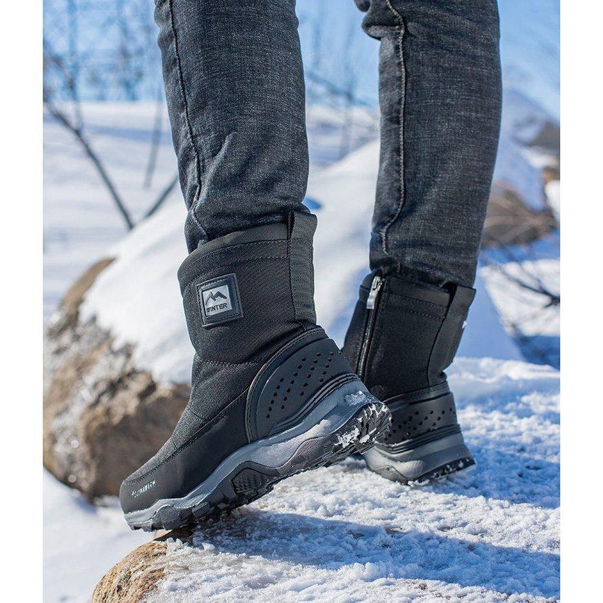数量は多 シューズ スノーブーツ メンズ シューズ 冬靴 カジュアル スノーブーツ メンズ 大人 防寒 雪遊び 防滑 防水 裏起毛 モコモコ 暖か ショートブーツ 冬靴 スノーシューズ 滑らない 雪用 ブーツ 大きいサイズ 3色 25 27 5cm Www Threeriversofs Com