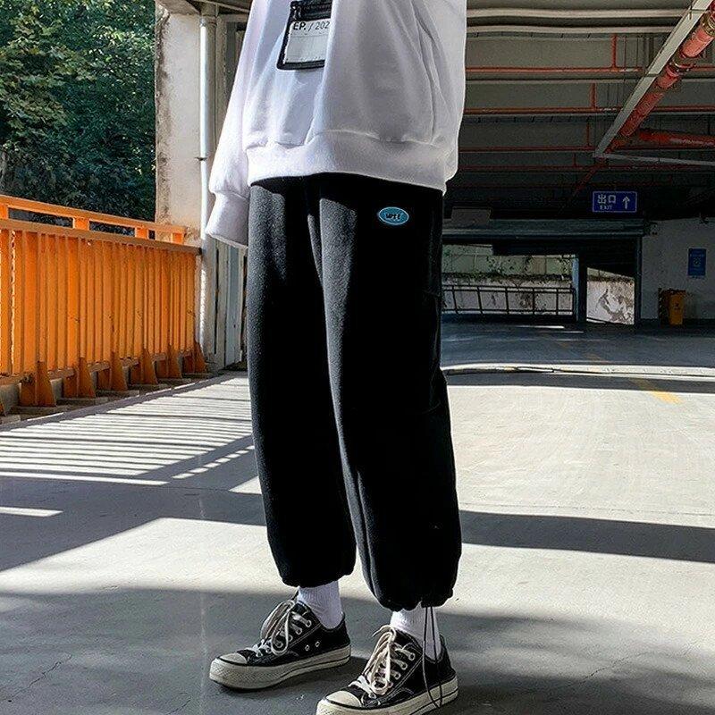 メンズ スウェットカーゴパンツ スウェットパンツ メンズ ルーズ ゆったり ストリート系 スト系 モード系 ネオイケメン 春服 春 秋服 冬服 ダンス サブカル Nam415 Naimei Nami 通販 Yahoo ショッピング