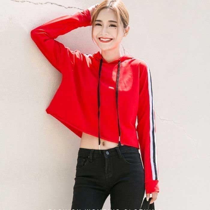 コーデ トップス ライン ヘソ出しトップス パーカー 長袖 春夏 レディース 中学生 高校生 ダンス ヨガ オシャレ シンプル 可愛い 18新作 Jhjlwc3sdi Es Ecolequebec Com