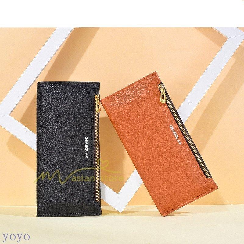 長財布 レディース メンズ 革 薄い スリム 軽量 大容量 使いやすい 本革 財布 通帳ケース 薄型 ファッション 無地人気 代30代40代50代 通勤通学 上品 Nam415 Naimei Nami 通販 Yahoo ショッピング