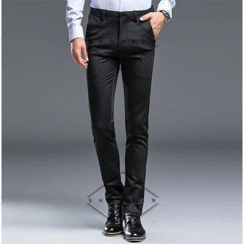 スラックス ストライプパンツ メンズ ビジネス スリム 春夏 細身 紳士 ビジネススラックスビジネススーツ メンズスーツ ズボン 美脚 二枚 Namiecaf Naimei Nami 通販 Yahoo ショッピング