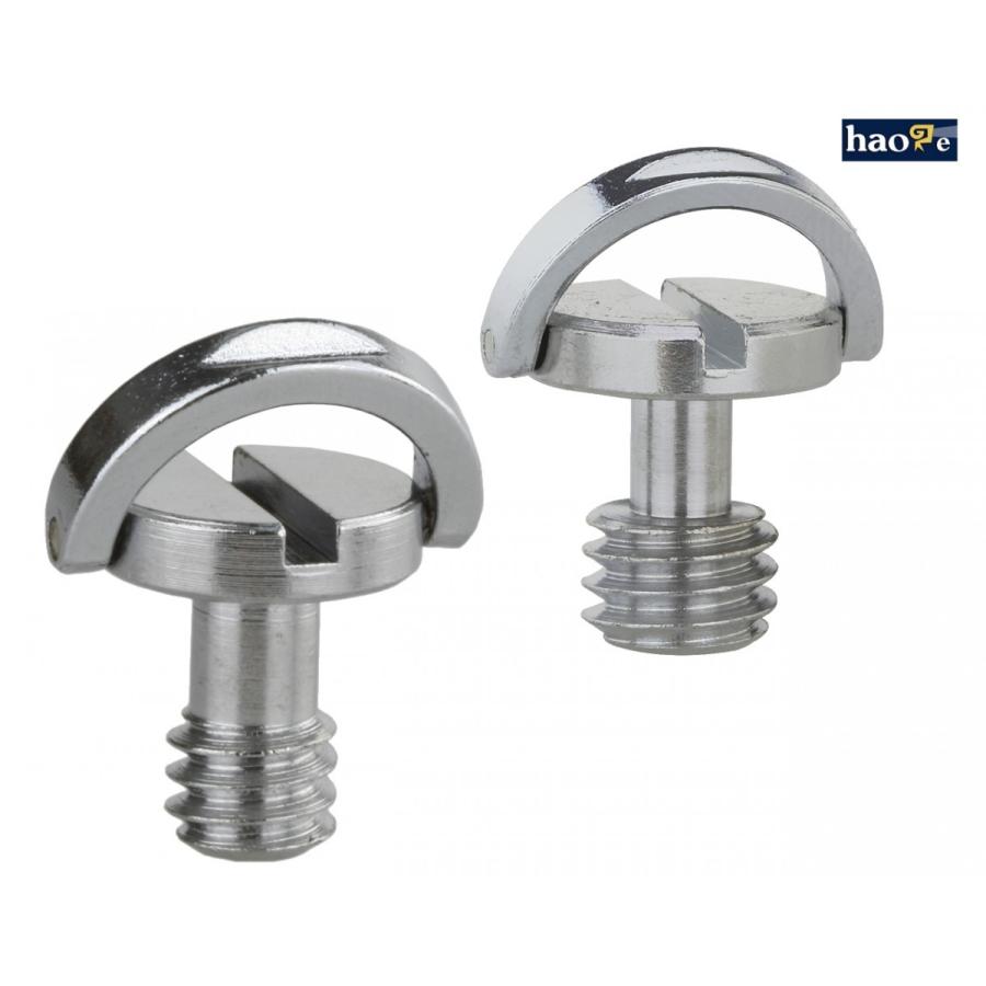 三脚ネジ Haoge １ ４インチ ３ ８インチ ｄリングマウント固定ネジ カメラプレート用ネジ 三脚ネジ 2個セット Screw D1438 なんまらドットコム Yahoo 店 通販 Yahoo ショッピング