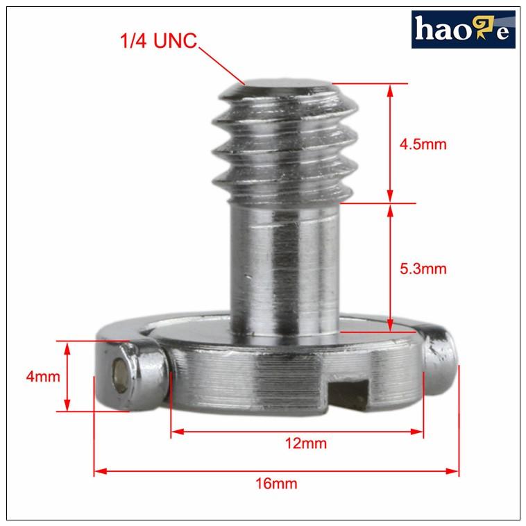 三脚ネジ Haoge １ ４インチ ｄリングマウント固定ネジ カメラプレート用ネジ 三脚ネジ 2個セット Screw D14 なんまらドットコム Yahoo 店 通販 Yahoo ショッピング