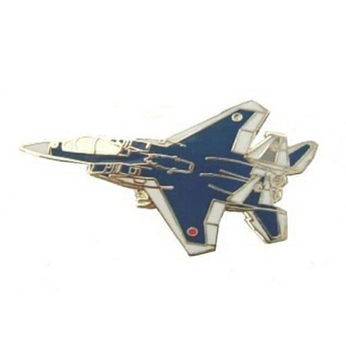 【航空自衛隊】F-15J　ピンバッジ（ブルー ）｜nammara-store