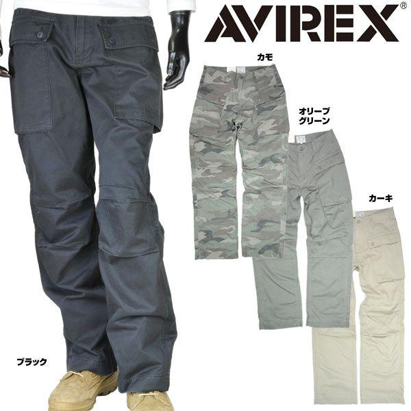 AVIREX（アヴィレックス）　ミリタリーパンツ　BASIC AERO PANT 6106044｜nammara-store