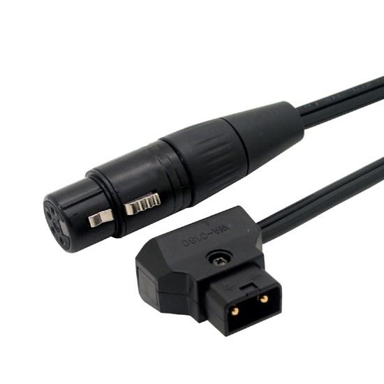 業務用】D-Tap（Dタップ）・キャノンコネクタ（XLRメス）変換ケーブル