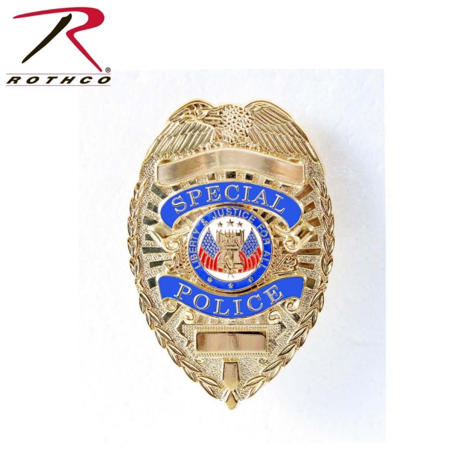 ロサンゼルス警察 中尉バッジ 10106ポリスバッジ ROTHCO（ロスコ） ポリスバッジ SPECIAL POLICE（Special Police Badge