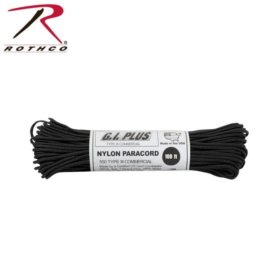 ROTHCO（ロスコ） 【米軍】Rothco（ロスコ） パラコード 30M（Nylon