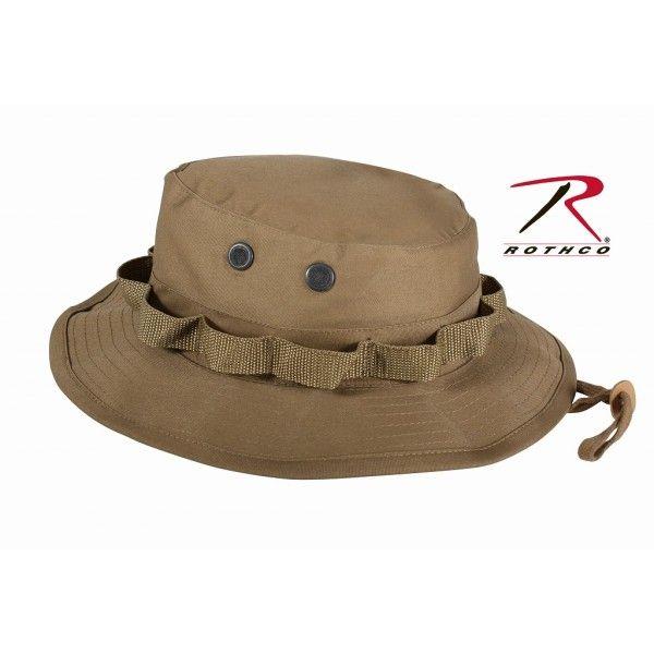 【米軍】Rothco（ロスコ）　ブーニーハット（ジャングルハット） （Boonie Hat）【コヨーテブラウン】｜nammara-store
