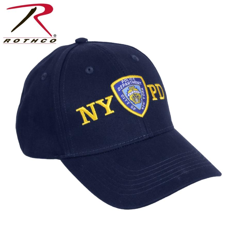 Rothco（ロスコ）　NYPD ニューヨーク市警オフィシャルキャップ（Officially Licensed NYPD Adjustable Cap With Emblem）【フリーサイズ】｜nammara-store｜03