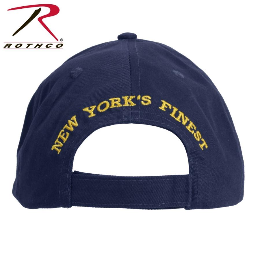 Rothco（ロスコ）　NYPD ニューヨーク市警オフィシャルキャップ（Officially Licensed NYPD Adjustable Cap With Emblem）【フリーサイズ】｜nammara-store｜04