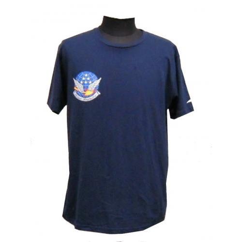 Tシャツ】JASDF（航空自衛隊） ブルーインパルス Tシャツ 袖ポイント