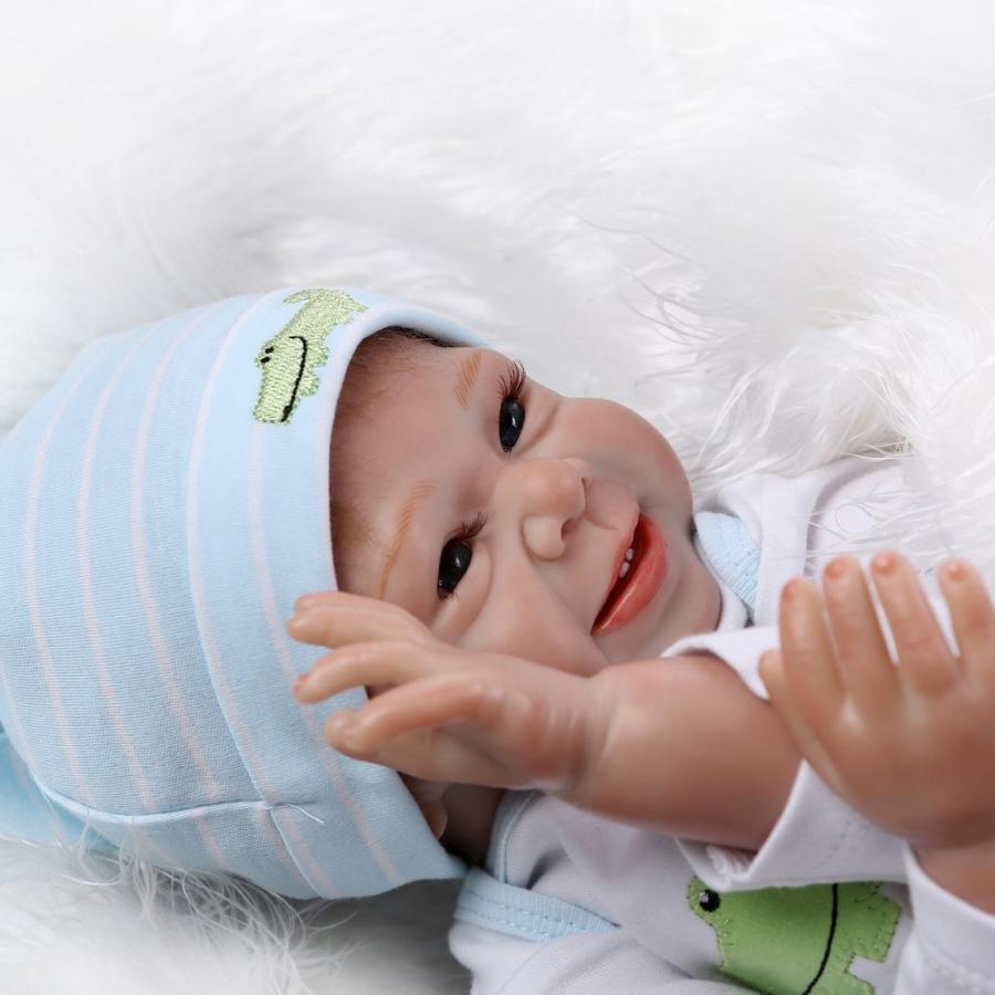 Decdeal 赤ちゃんの人形 笑顔して赤ちゃん人形 シリコンボディ 服付き 生き生き かわいい 贈り物 おもちゃ B0777jnhgf 234 Namoヤフーショップ 通販 Yahoo ショッピング